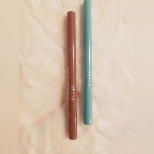 Stila Liquid Eyeliner In Amber And Turquoise.